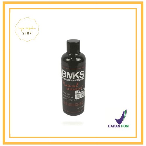BMKS Shampoo Hitam Kemiri BPOM /Shampoo Kemiri / Penyubur Rambut / Penghitam Rambut / Penebal Rambut