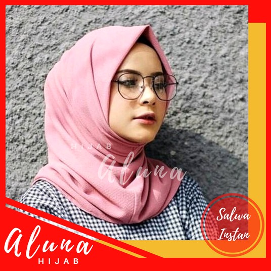 PROMO Jilbab  Instan Siria Series 1Slup Crepe High 