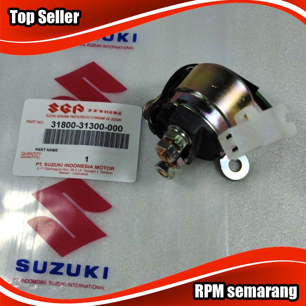 Bendik relay switch starter Suzuki RC100 - RC80 -Bravo-Sprinter -Tornado - Shogun kebo - Crystal Ori - Mph000835-1