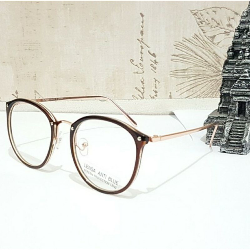 Kacamata anti radiasi normal RB Space CA157AB coklat/gold