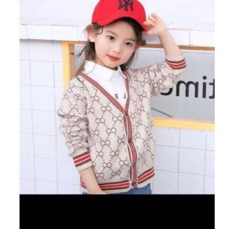 Cardigan Rajut Gucci Anak Import Premium