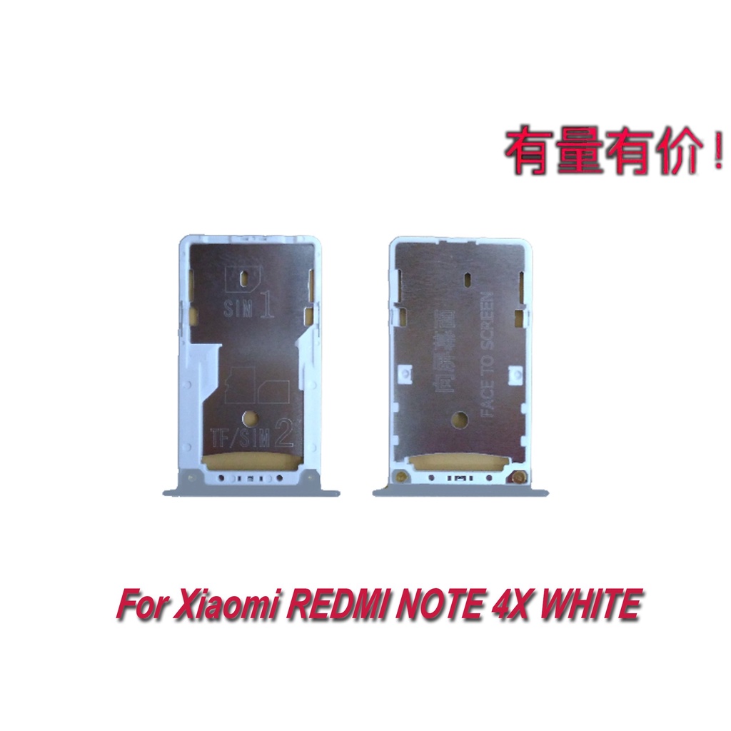sim tray slot sim sim holder xiaomi redmi note 4x