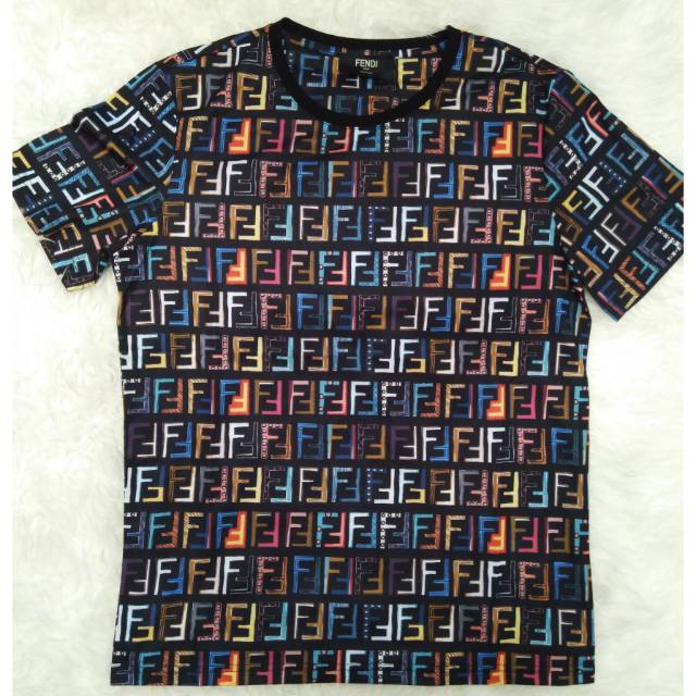 fendi rainbow shirt