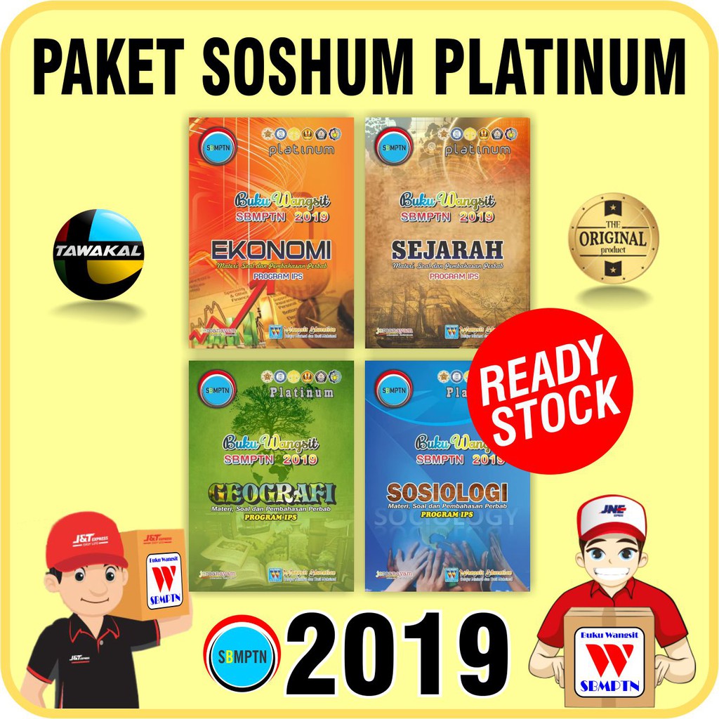 Buku Wangsit 2019 Buku Sbmptn 2019 Soshum Platinum Ips