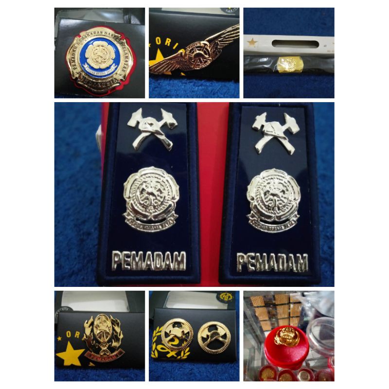 Satu set atribut PDH damkar tanpa nama