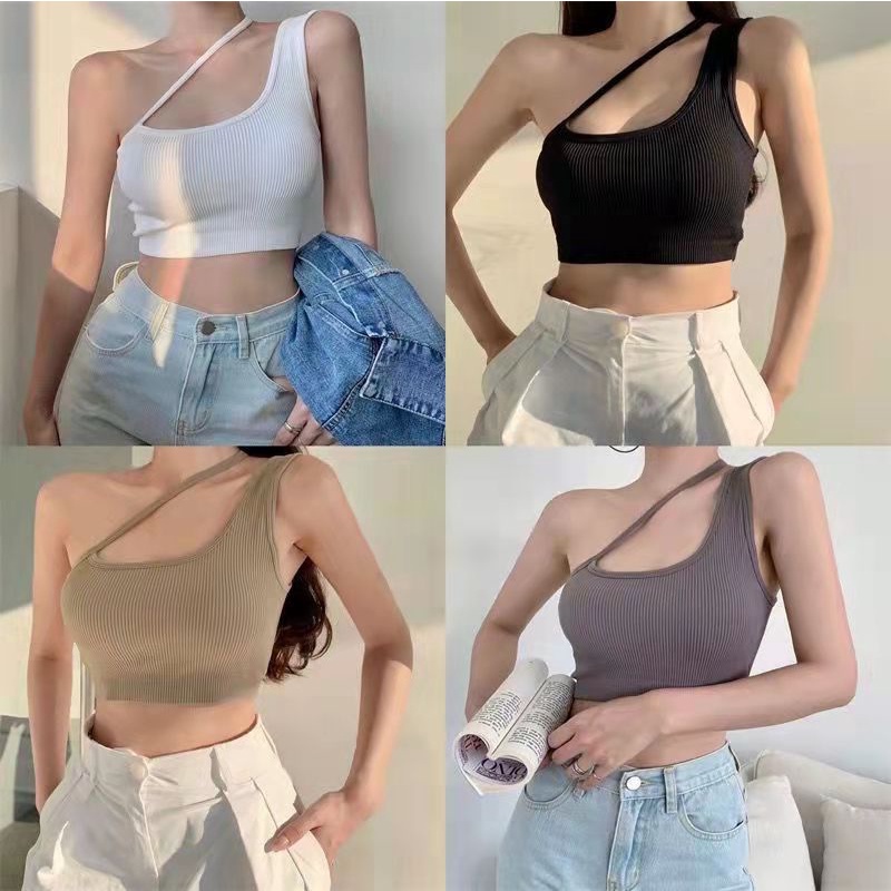 【 Bra Mall 】BM-222 bh tanktop crop top tali samping pakaian dalam wanita cewek korea tank top cup bra