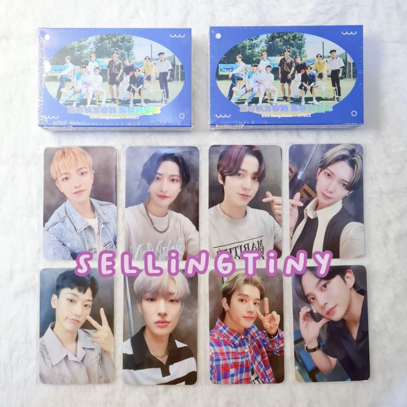 [READY] ATEEZ × Kim Jongkook - Season Songs Album Sealed with Benefit POB