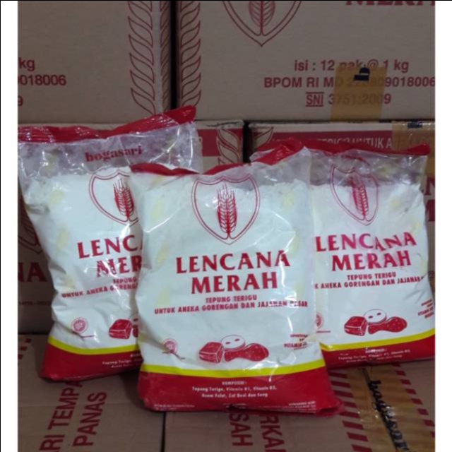 

D02D1 Terigu Lencana Merah Dus Da01D100