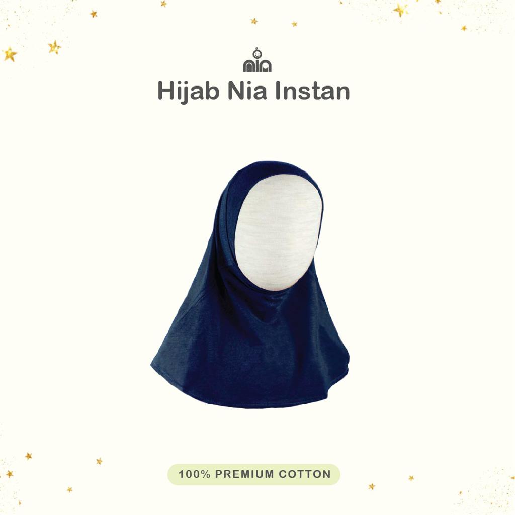 Promo !! SALE!!! HIJAB BAYI INSTANT POLOS NIA-JILBAB BAYI MURAH