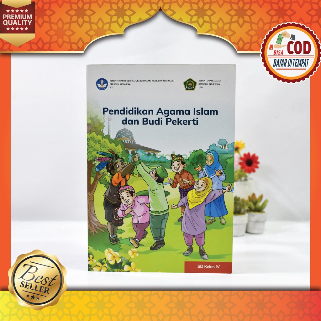 Buku Pelajaran Siswa SD Kelas 4 IV Mapel Pendidikan Agama Islam dan Budi Pekerti PAI Kurikulum Merde