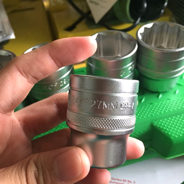 Mata Sok 27mm 1/2&quot; Tekiro Kunci Sok Anak Sok Tekiro