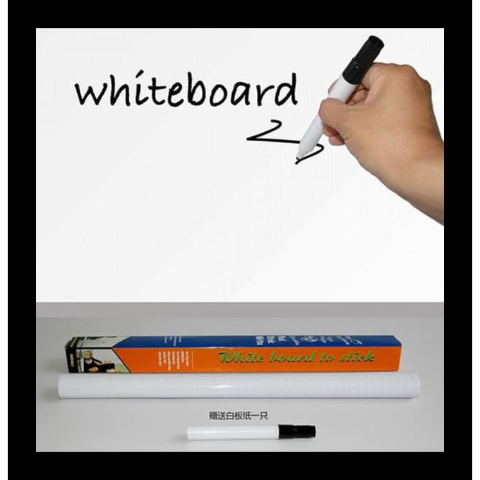 

| Papan Tulis Whiteboard Tempel White Board Wallpaper Sticker Baru Prom |