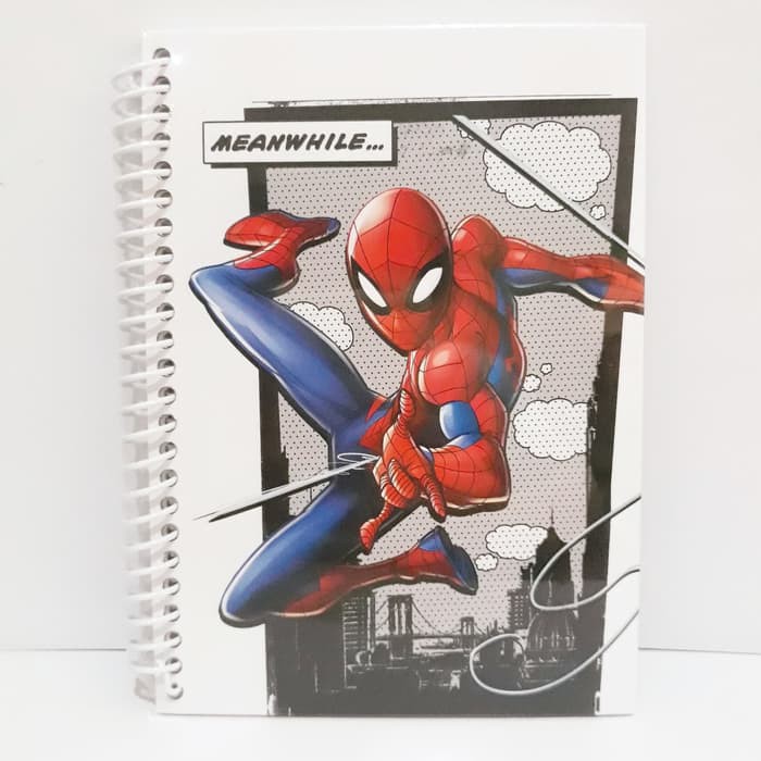 

Lucu LIMITED MARVEL x MINISO Wirebound Book / Buku Tulis Ring Spider Man Diskon