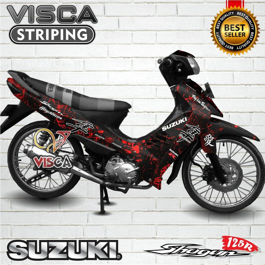 Decal Shogun 125r Full Body - Stiker Shogun 125r Full Body - Dekal Shogun 125r Full Body - Striping 