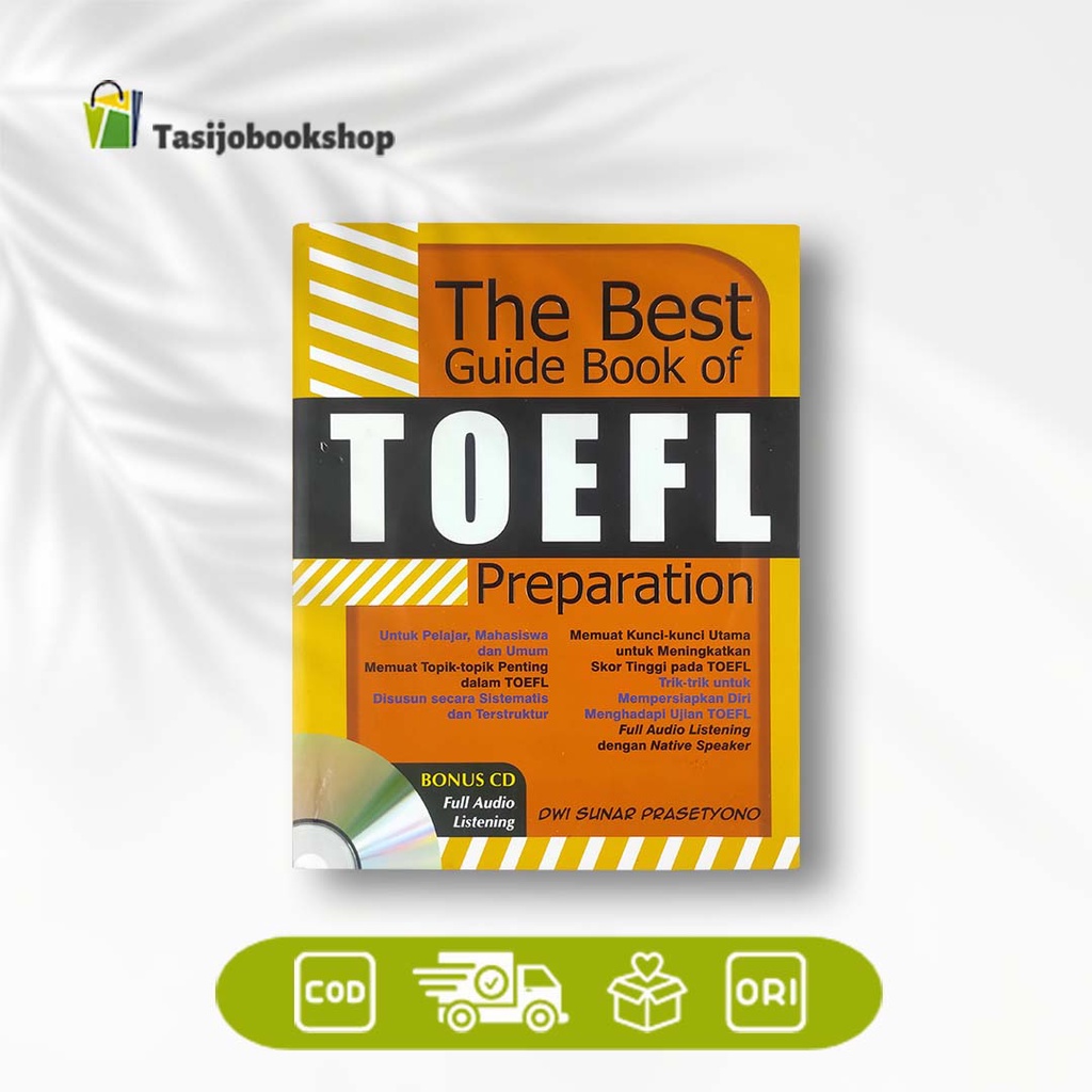 Jual Buku Bahasa : The Best Guide Book Of TOEFL Preparation | Shopee ...