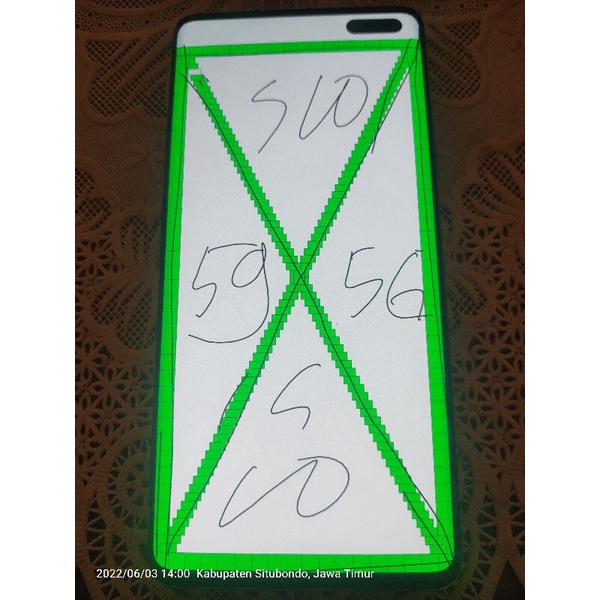 LCD SAMSUNG S10 5G ORIGINAL COPOTAN NO MINUS