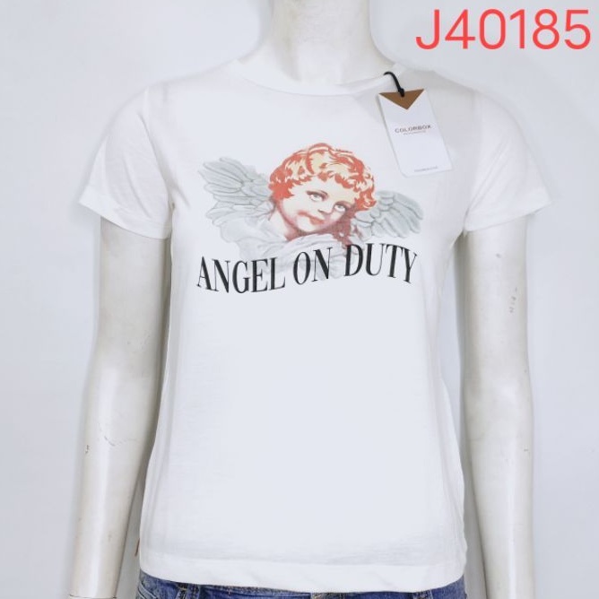 NEW T-Shirt COLORBOX Wanita Terbaru AJ40185