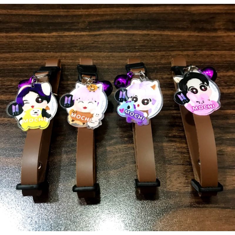 Kalung Kucing *BTS Series* Custom nama/alamat/no.telp