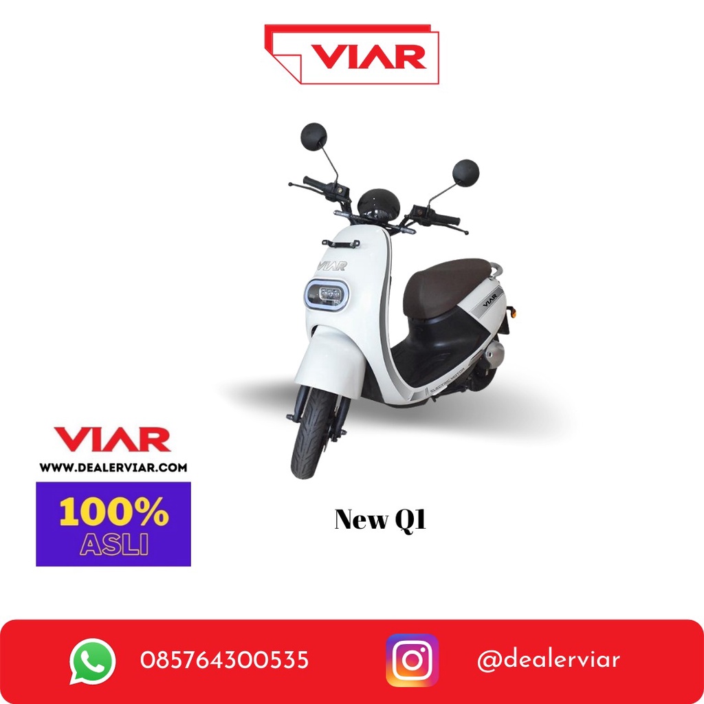 Motor Listrik Viar New Q1 Design baru