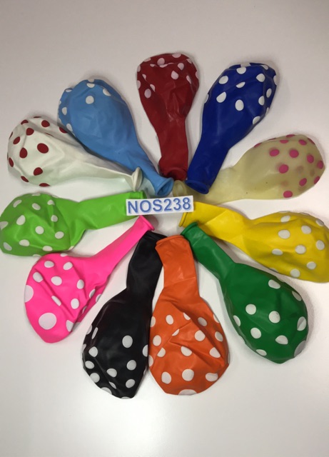 Balon Latex Polkadot 12inchi