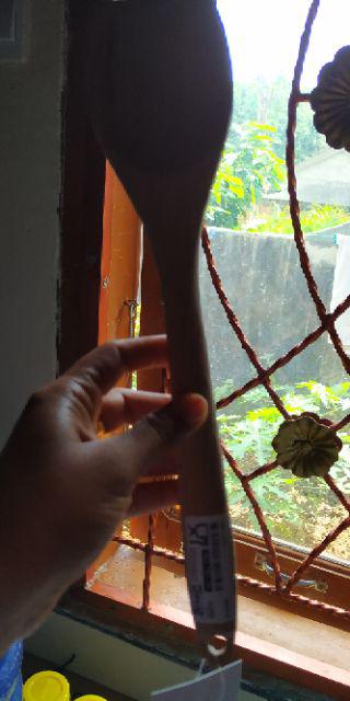 Sendok Masak/tumis Kayu, Panjang 31 Cm, Bahan Kayu Beech Ro614