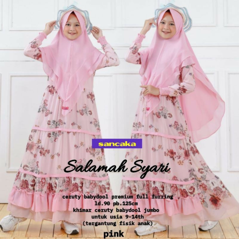 Salamah syari kids