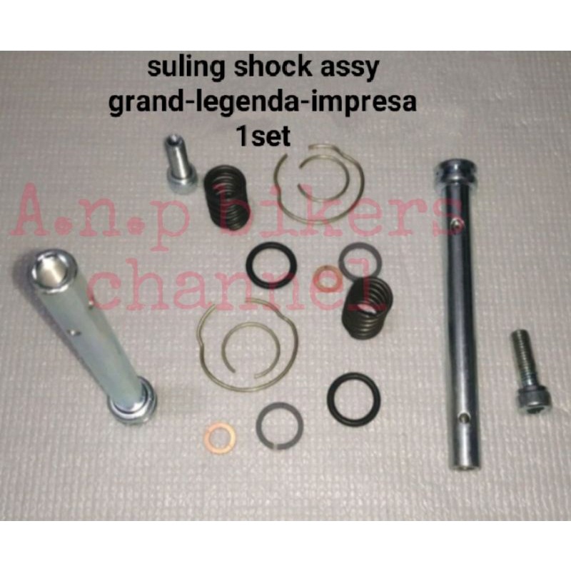 suling shock depan assy Honda Grand-Legenda-impresa-Absolute Revo 1set