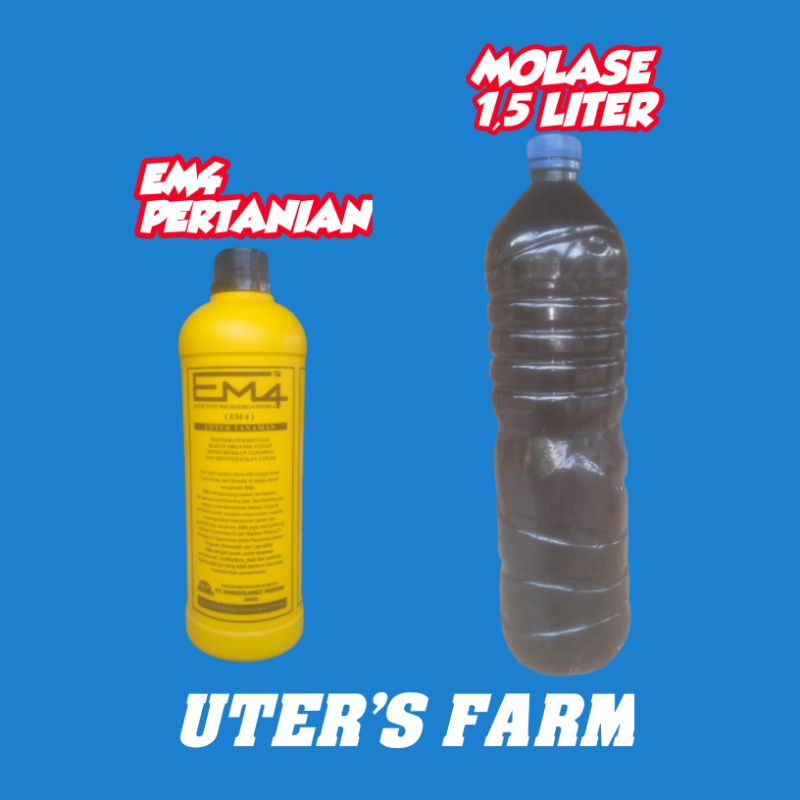 EM4 PERTANIAN DAN MOLASE 1.5 LITER