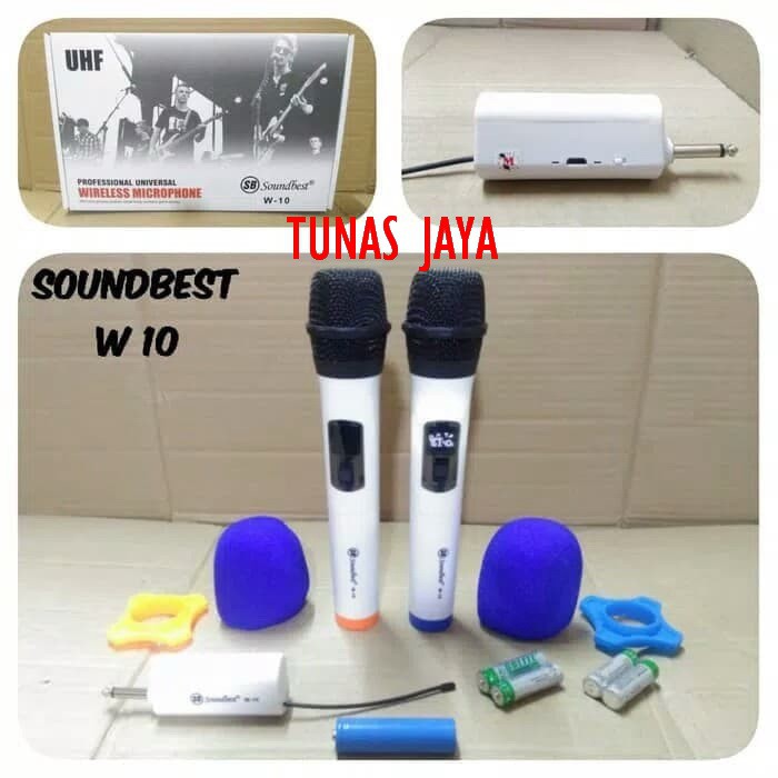 Mic Wireless Soundbest W10 W-10