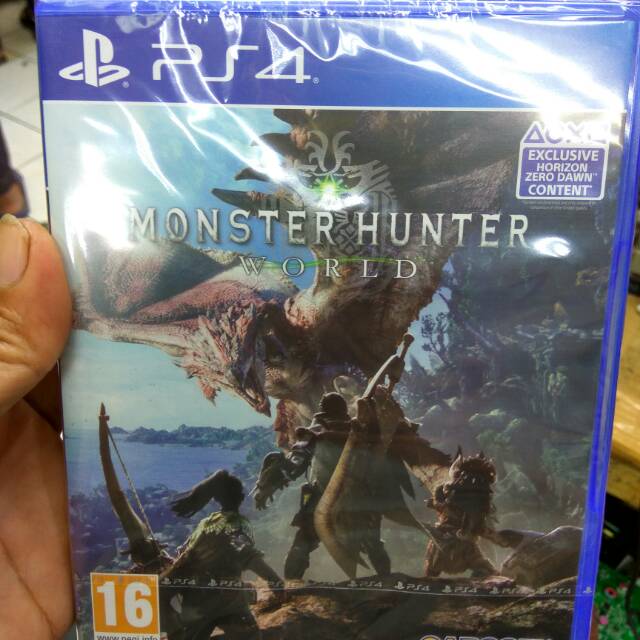 PS4 MONSTER HUNTER WORLD REGION 2 ENGLISH