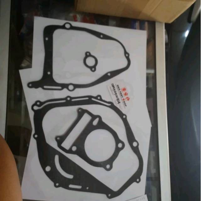 paking set kopling magnet blok seher tensioner thunder 250 tunder 250  Murah