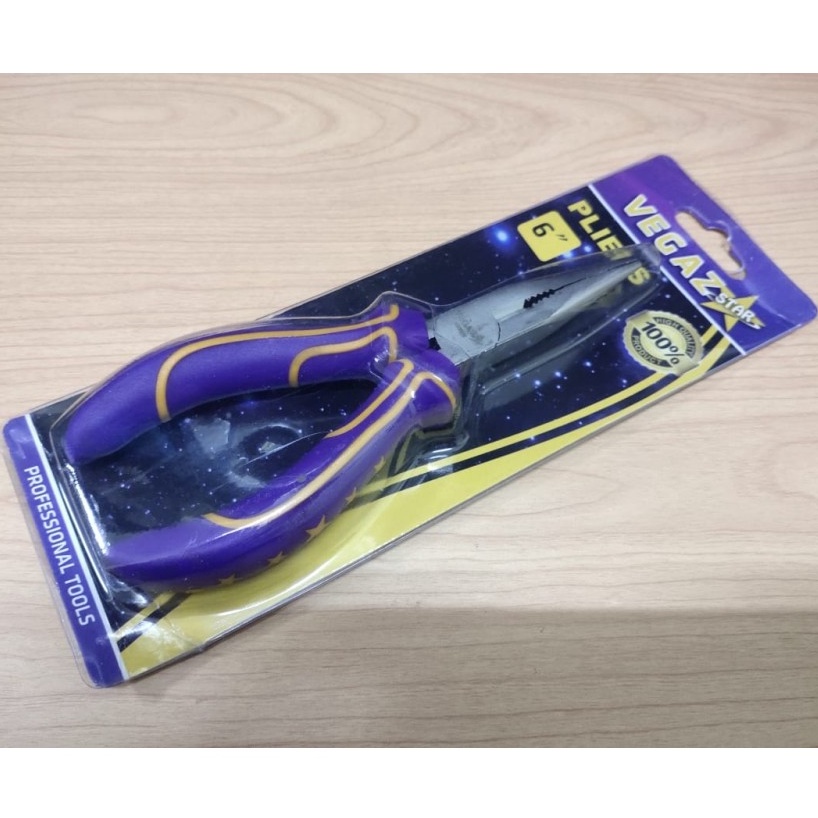Tang Lancip 6&quot;/TANG LANCIP CUCUT 6&quot; VEGAS / LONG NOSE PLIERS 6 INCH