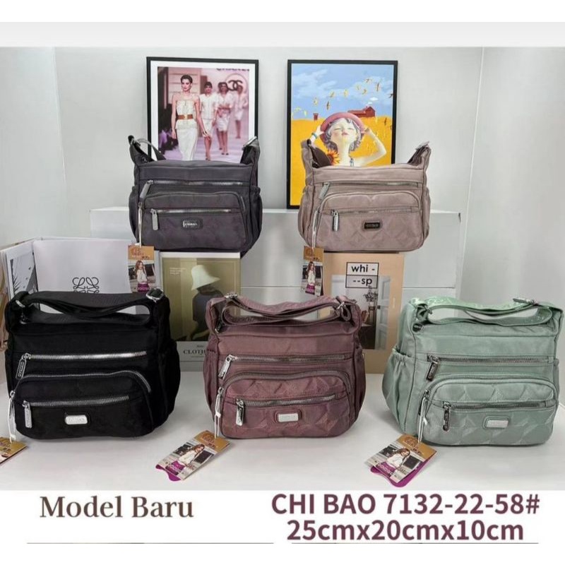 TAS CHIBAO SLEMPANG 7 RESLETING IMPORT ORI