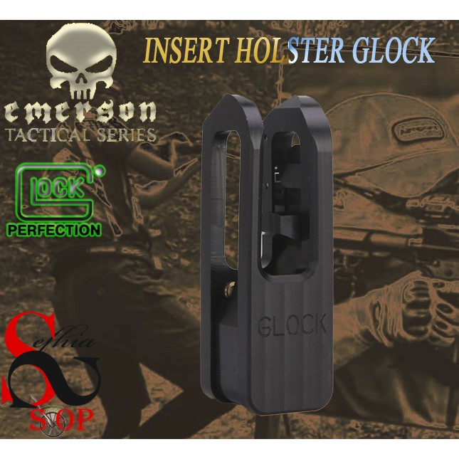 insert glock holster emerson aa ipsc / ipsc