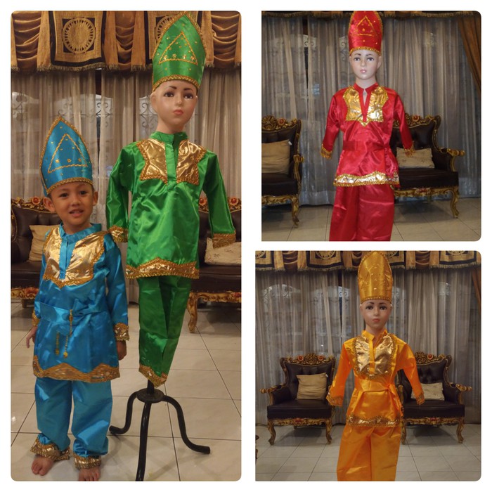 Pakaian Adat Betawi Anak Laki Laki - Baju Adat Tradisional