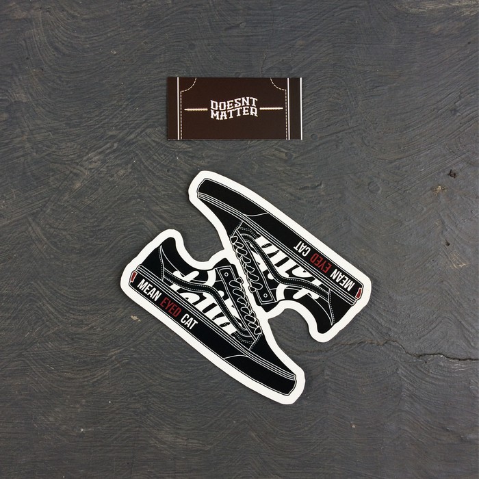 

Vans Oldskool X Patta sticker/ Stiker Vans