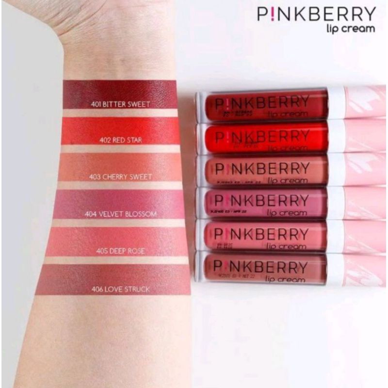 PINKBERRY Lip Cream Matte 4.5g