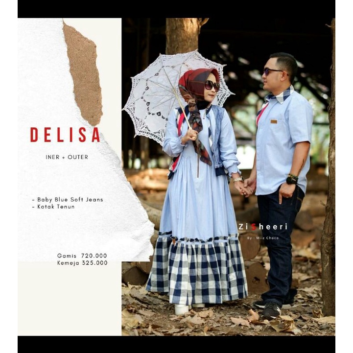 Set Couple Delisa Gamis Zisheeri