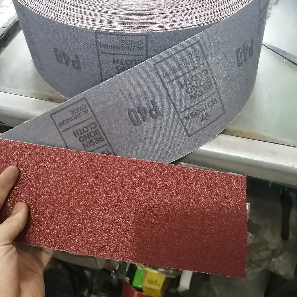 Jual amplas / hamplas meteran grit 40 langsol