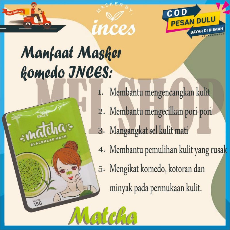 MASKER KOMEDO GELATIN SAPI HALAL 15 GRAM BY INCES