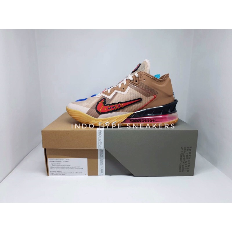 Nike Lebron 18 Low SPACE JAM WILE E vs ROADRUNNER
