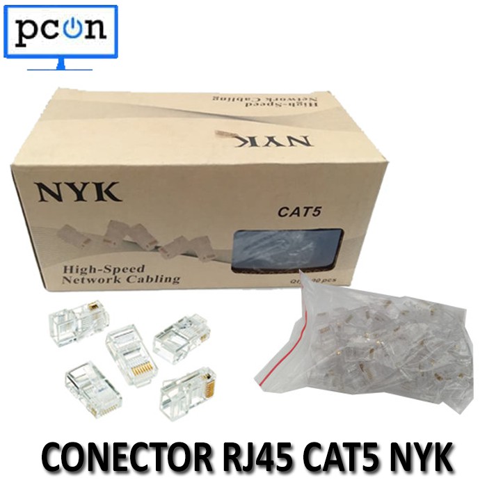 Conector RJ45 Cat5 NYK Isi 100