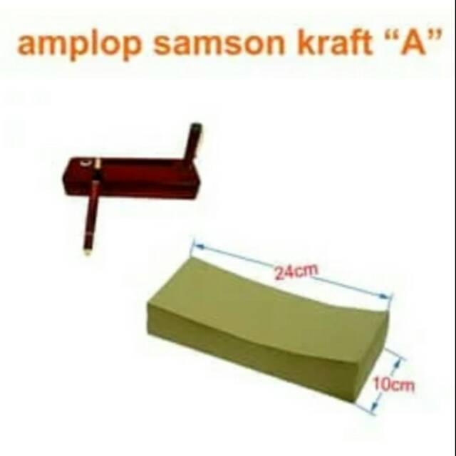 

Amplop Coklat Samson A