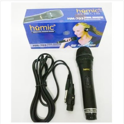 Mic Microphone Microfon Homic HM 703 Karaoke