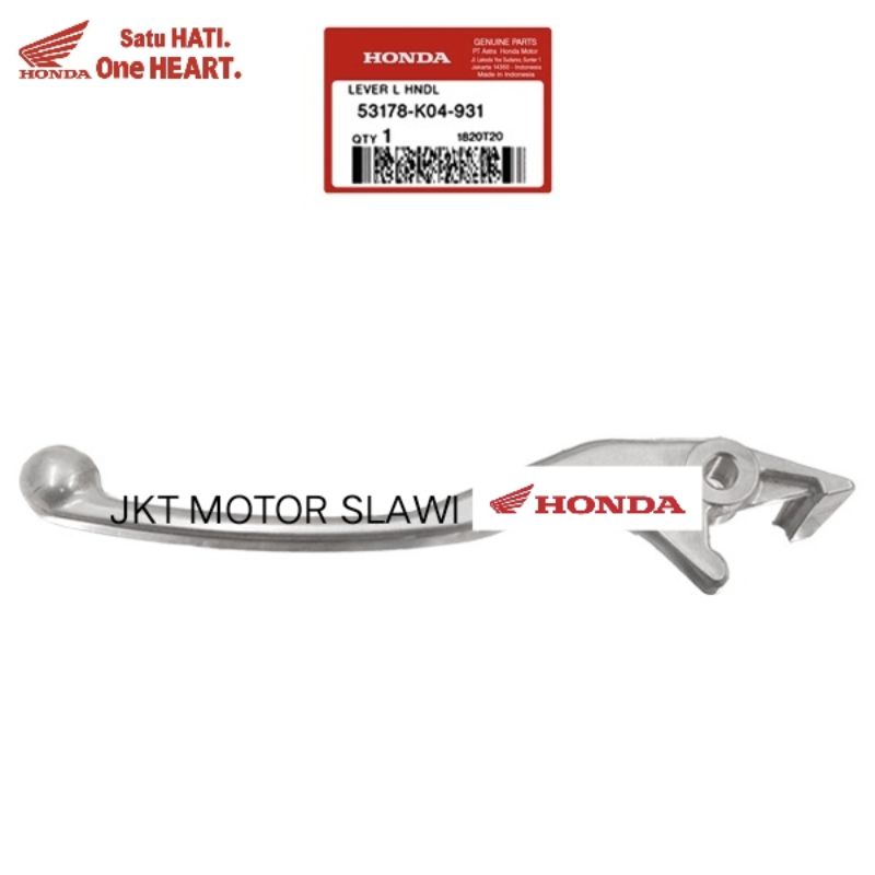 53178 K04 931 handle kiri pcx 150 asli honda