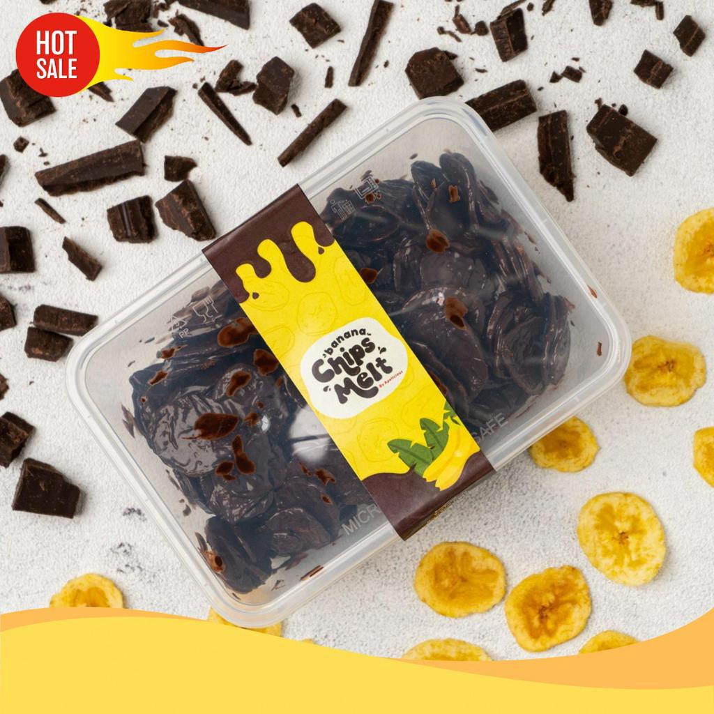 

PROMO MENARIK APELICIOUS Banana Chips Melt Keripik Pisang Cokelat Topping Parut
