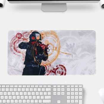 MousePad Mouse Pad Gaming XL Desk Mat Glowing High Precision Jumbo Mousepad Besar Anti Slip