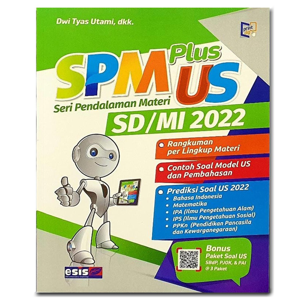 Buku Soal SPM Plus US 2022 SD Kelas 6