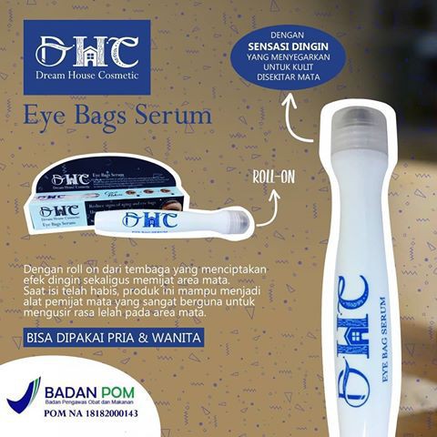 [ORI] Serum Penghilang KANTUNG MATA &amp; MATA PANDA | DHC Eyebags Roll Serum BPOM