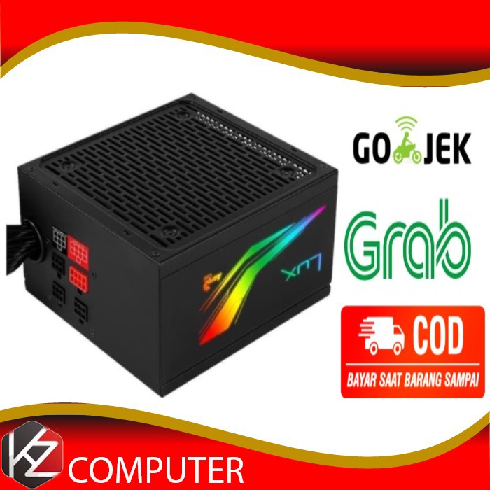 Aerocool LUX RGB 650M Modular Power supply - PSU 650W 80+